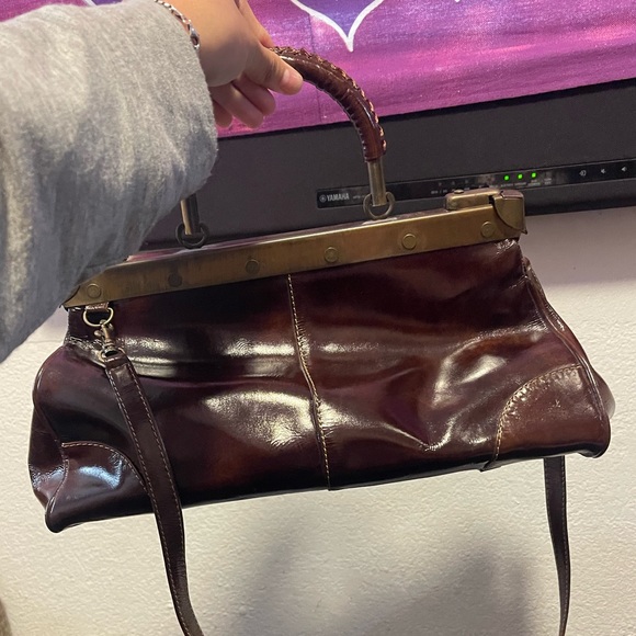 Vintage leather bag - Picture 8 of 11